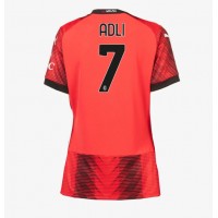 AC Milan Yacine Adli #7 Heimtrikot Frauen 2023-24 Kurzarm